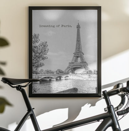 Dreaming of Paris - Poster / Art Print - interiör