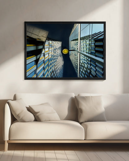 mirrored reality - Poster / Art Print - interiör