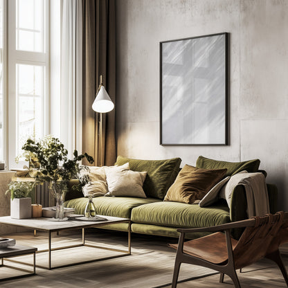 Shades of White in Morocco - Poster / Art Print - interiör