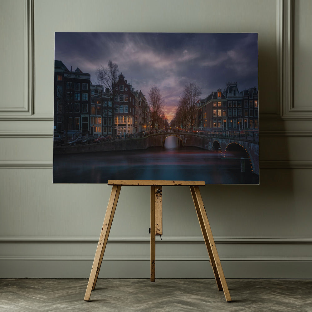 Amsterdam before the storm 7R21334 - Poster / Art Print - interiör