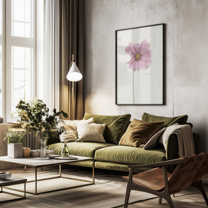 Cosmos flower - Poster / Art Print - interiör