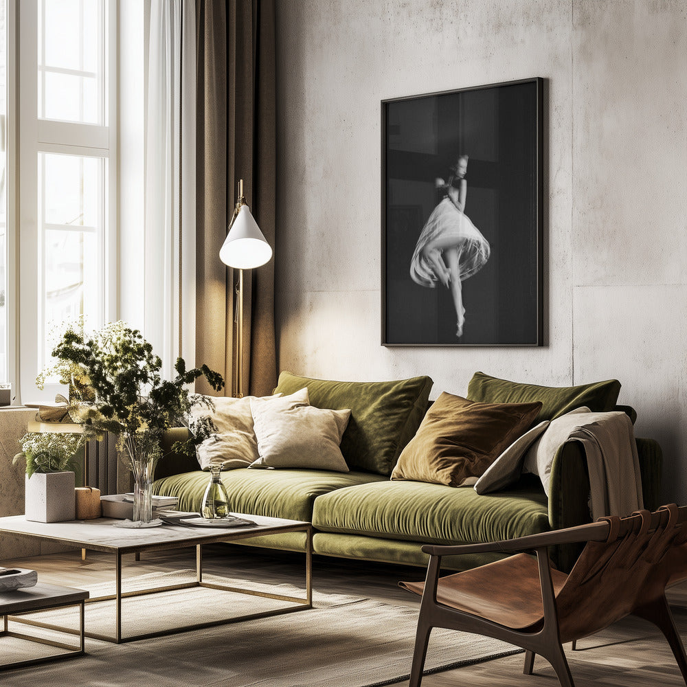Dancing in the Light - Poster / Art Print - interiör