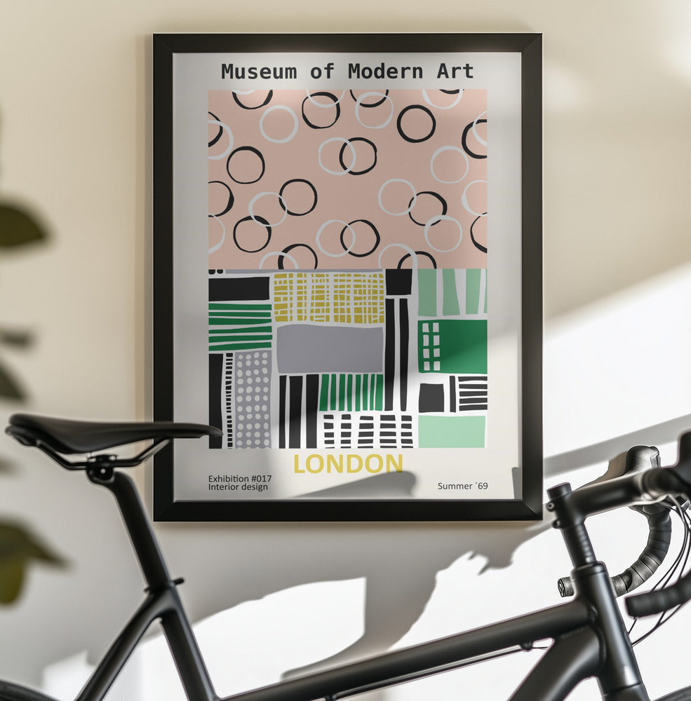 Museum of Modern Art London - Poster / Art Print - interiör