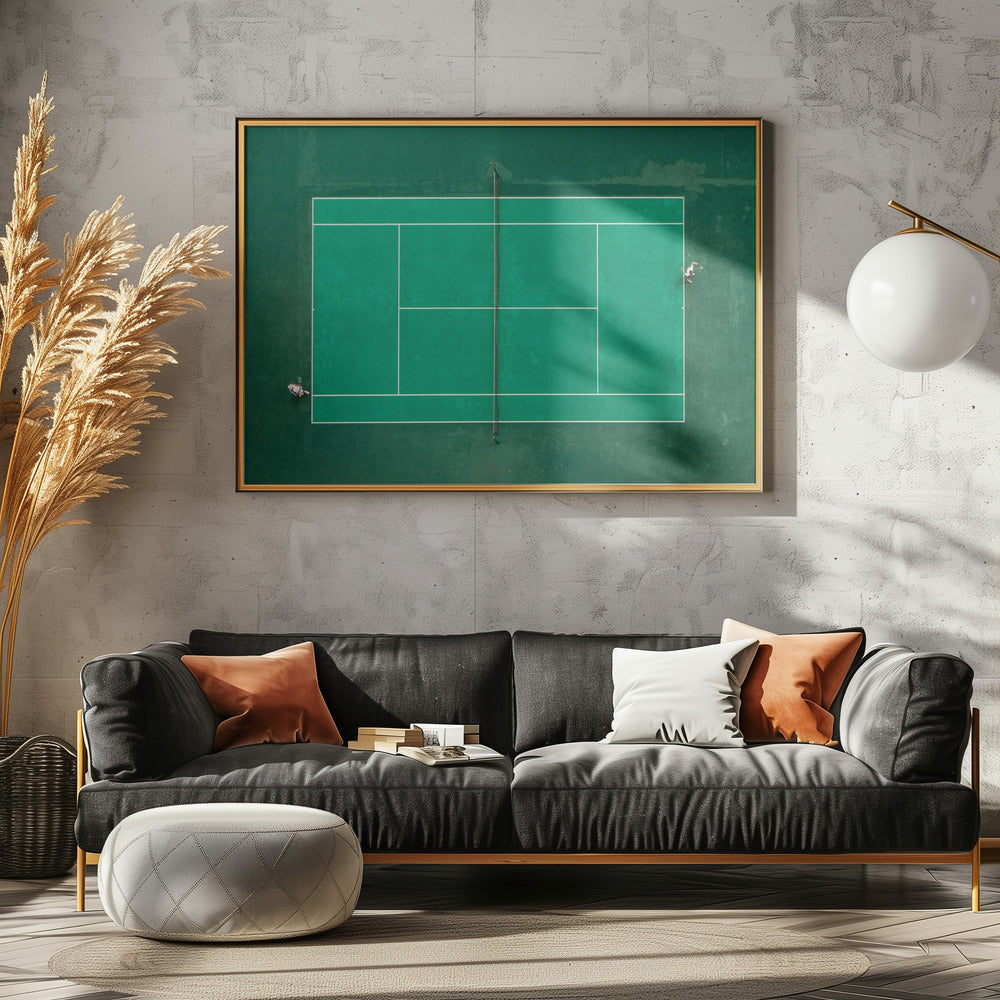 Game! Set! Match! - Poster / Art Print - interiör