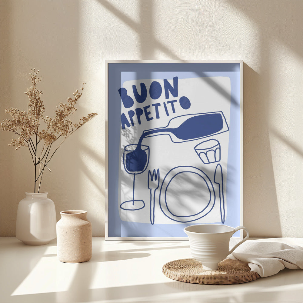 Buon Appetito - Poster / Art Print - interiör