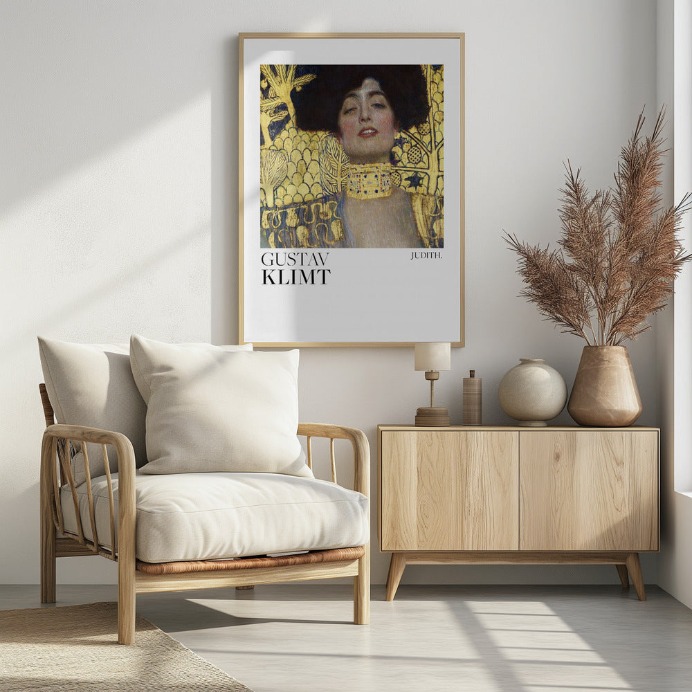 Judith and the Head of Holofernes (1901) Poster 2 - Poster / Art Print - interiör
