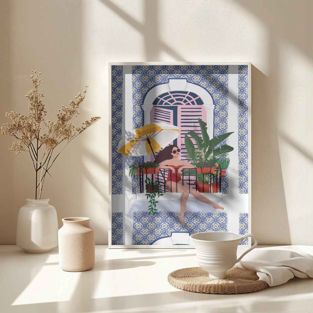 Catching the Sun - Poster / Art Print - interiör