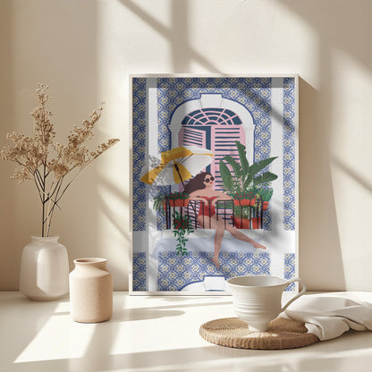 Catching the Sun - Poster / Art Print - interiör