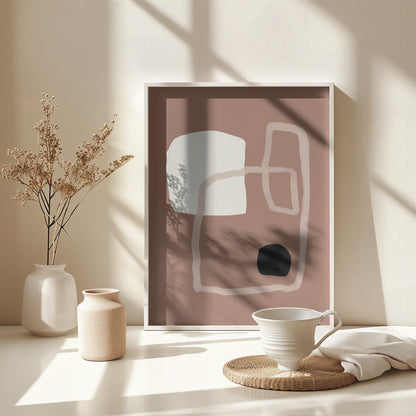 Feel Something - Poster / Art Print - interiör