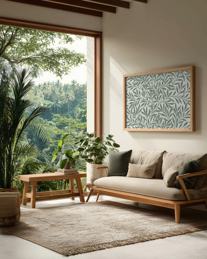 William Morris Wall Mural 05 - Poster / Art Print - interiör