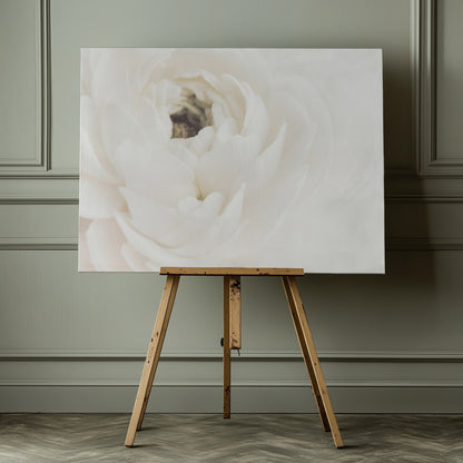White Flower 02 - Poster / Art Print - interiör