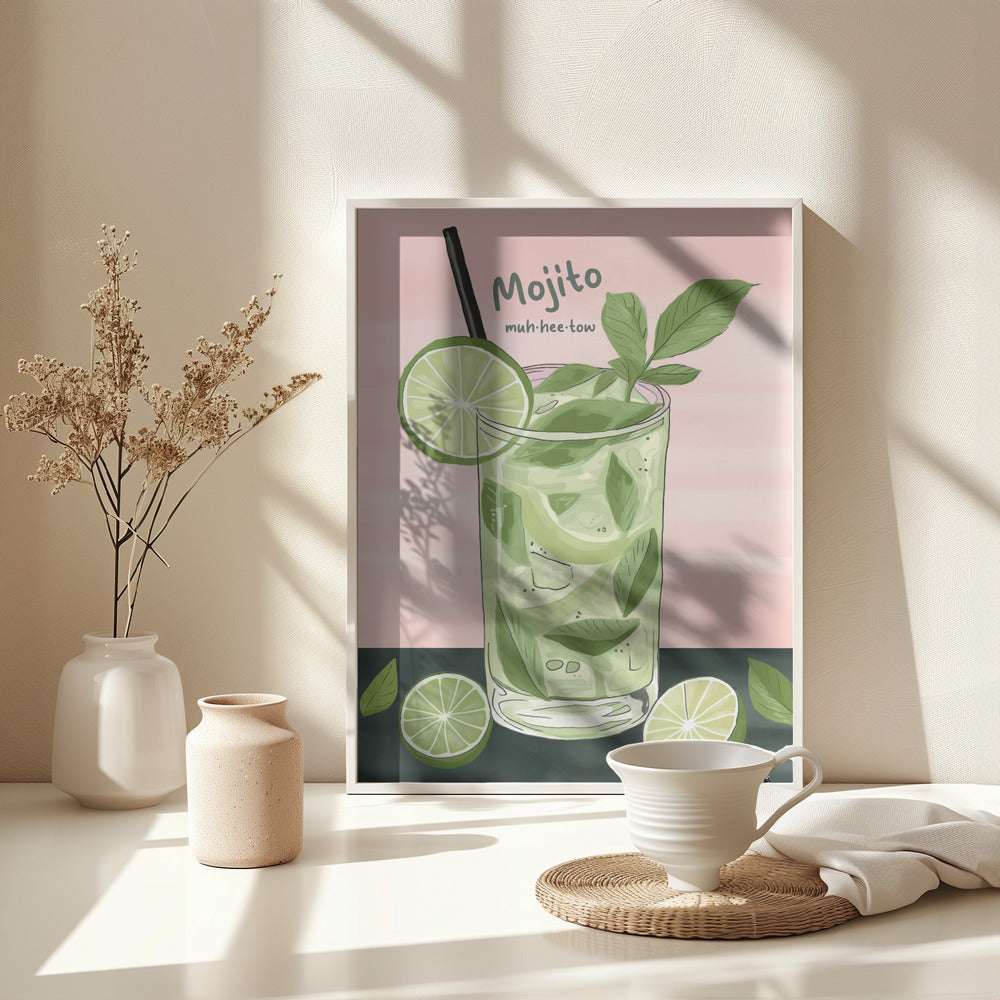 Mojito - Poster / Art Print - interiör