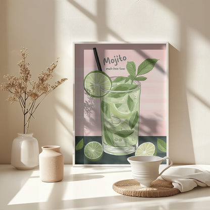 Mojito - Poster / Art Print - interiör