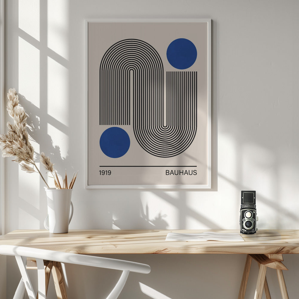 Bauhaus art 2 - Poster / Art Print - interiör