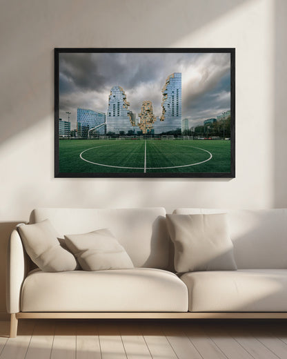 The field and the Valley - Poster / Art Print - interiör
