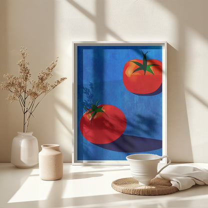 Deux Tomates - Poster / Art Print - interiör