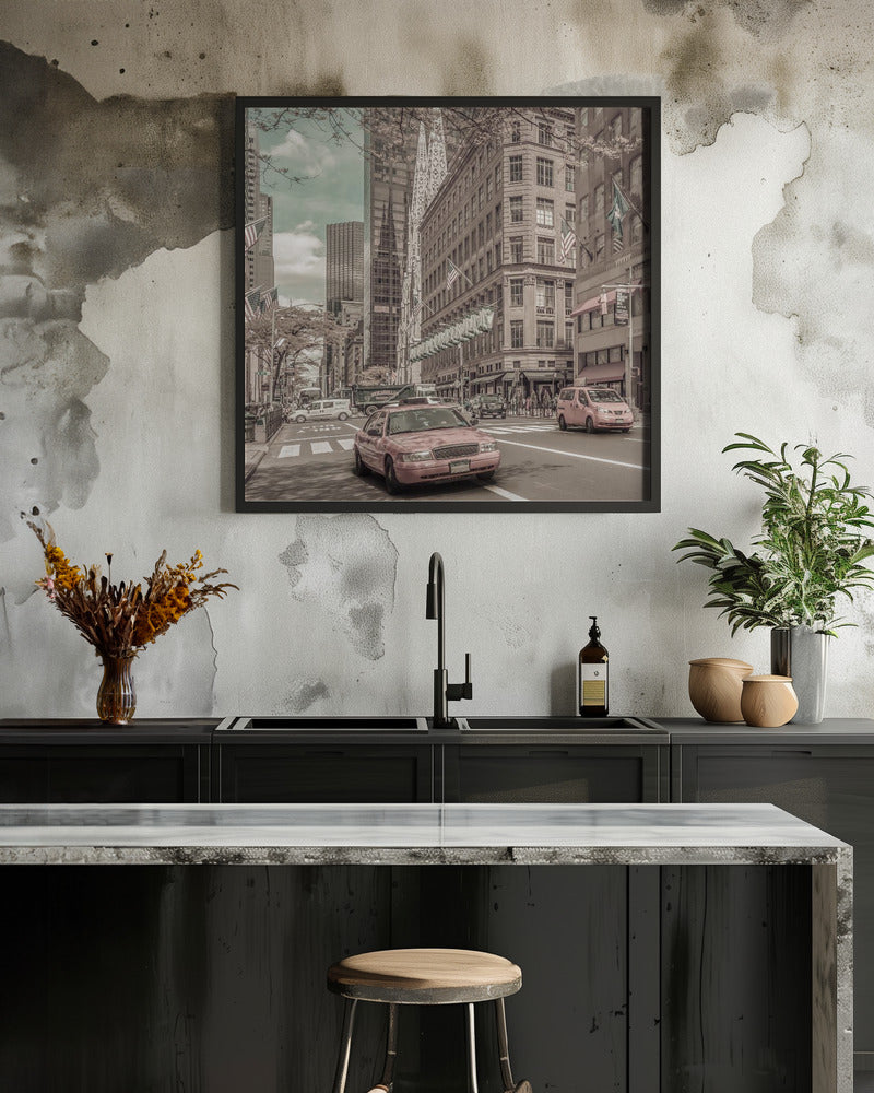 MANHATTAN 5th Avenue | urban vintage style - Poster / Art Print - interiör