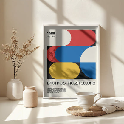 Bauhaus Ausstellung 1923 - Poster / Art Print - interiör