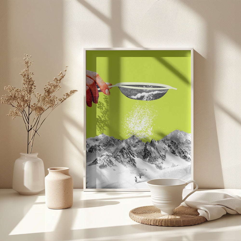 Powder Days - Poster / Art Print - interiör