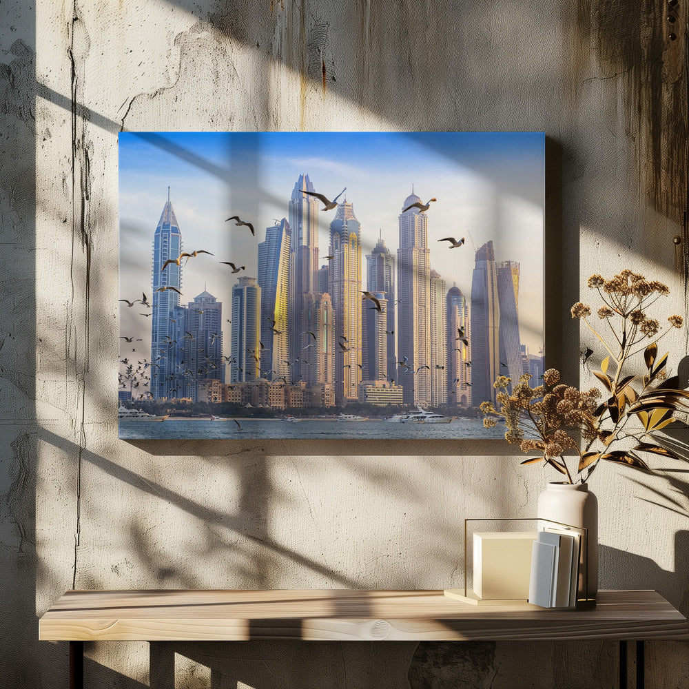 Birds view - Poster / Art Print - interiör