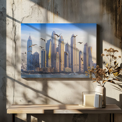 Birds view - Poster / Art Print - interiör