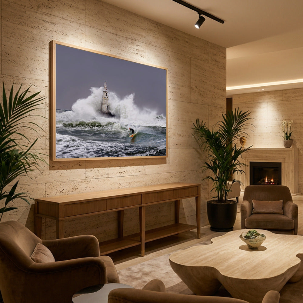 Surfing - Poster / Art Print - interiör