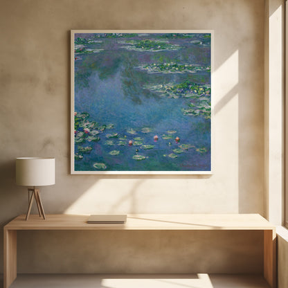 Water Lilies - Poster / Art Print - interiör
