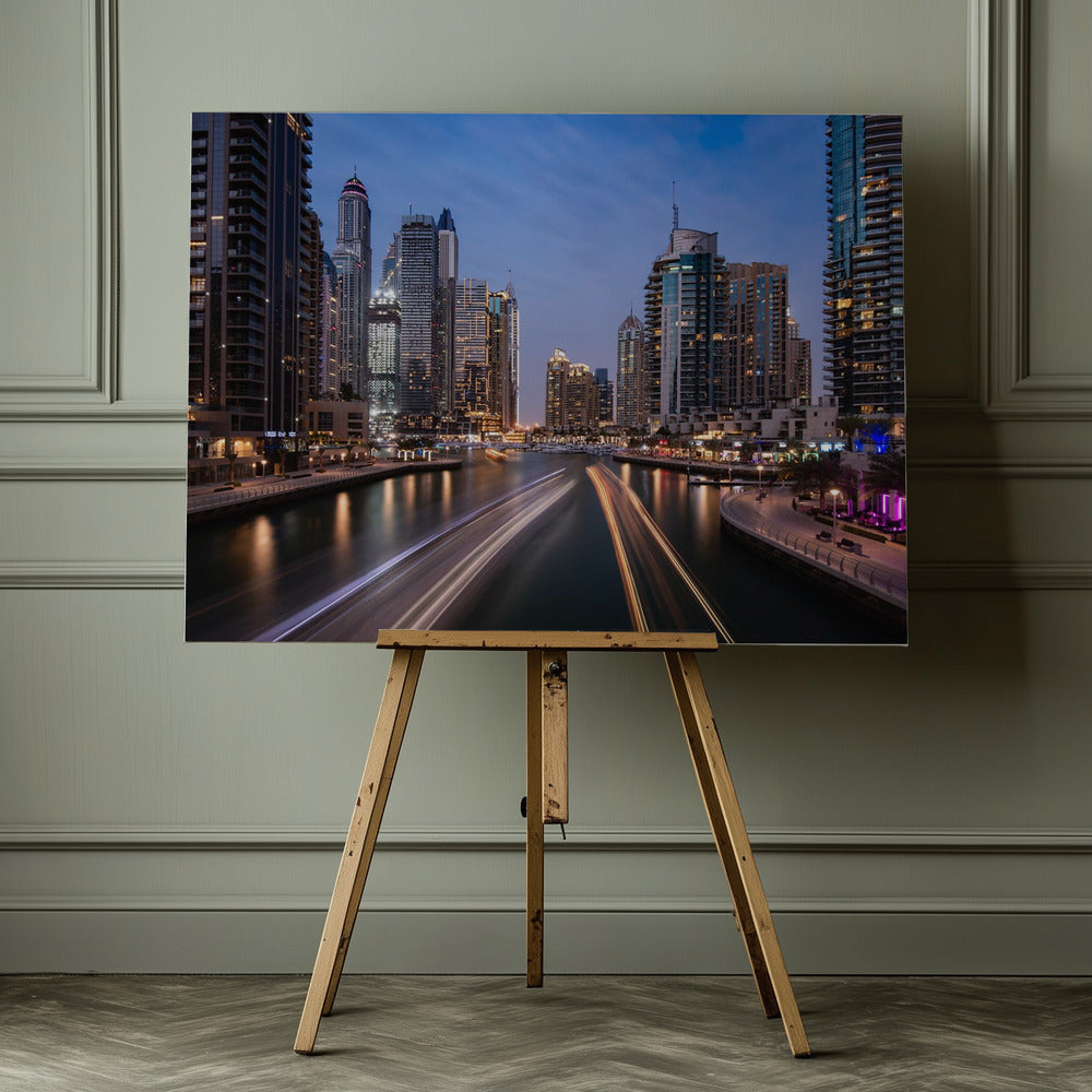 Marina's Night - Poster / Art Print - interiör