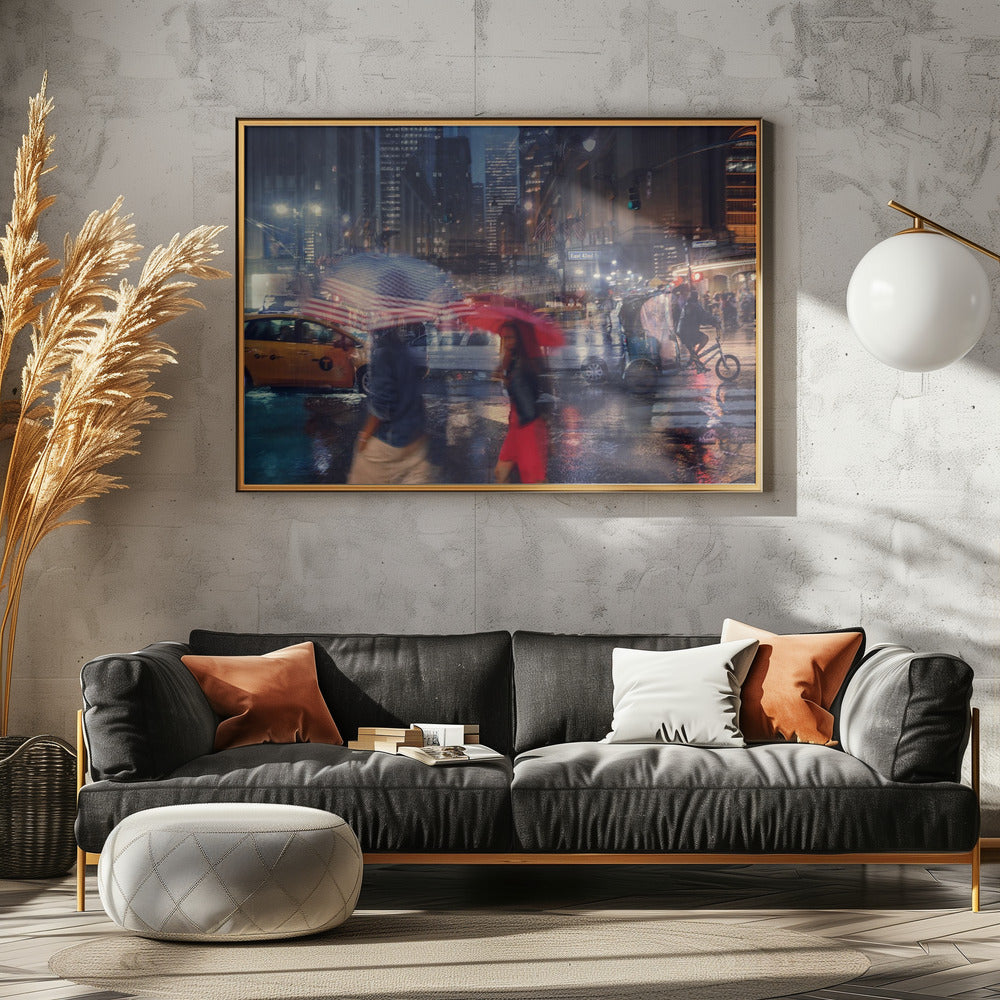 NYC 5 - Poster / Art Print - interiör