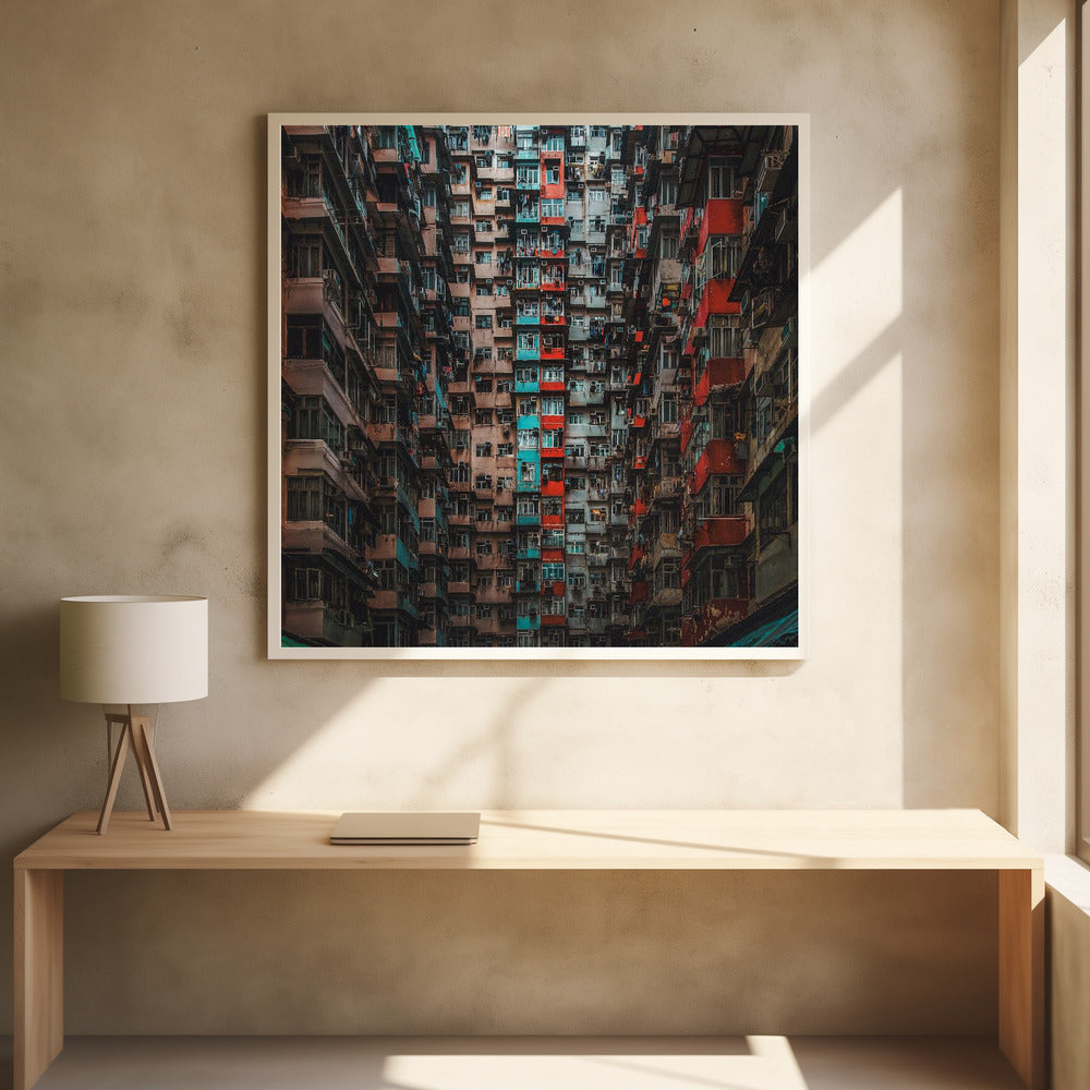 Apartments in Hong Kong - Poster / Art Print - interiör
