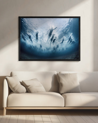 Swim - Poster / Art Print - interiör