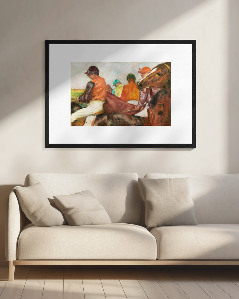 The Jockeys - Poster / Art Print - interiör
