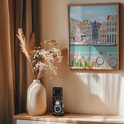 Amsterdam City - Poster / Art Print - interiör