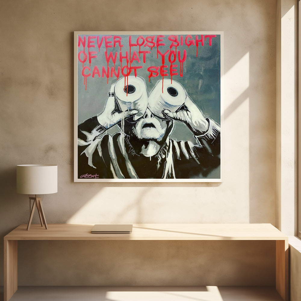 What you cannot see - Poster / Art Print - interiör