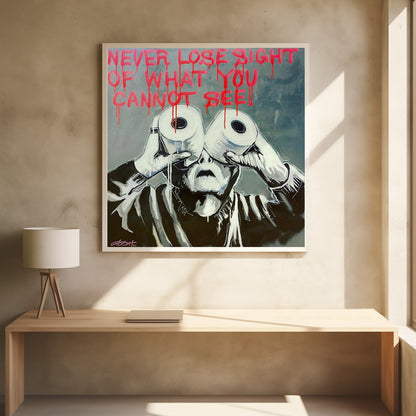 What you cannot see - Poster / Art Print - interiör