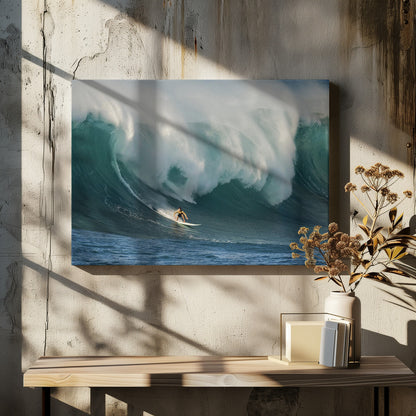 Wave - Poster / Art Print - interiör