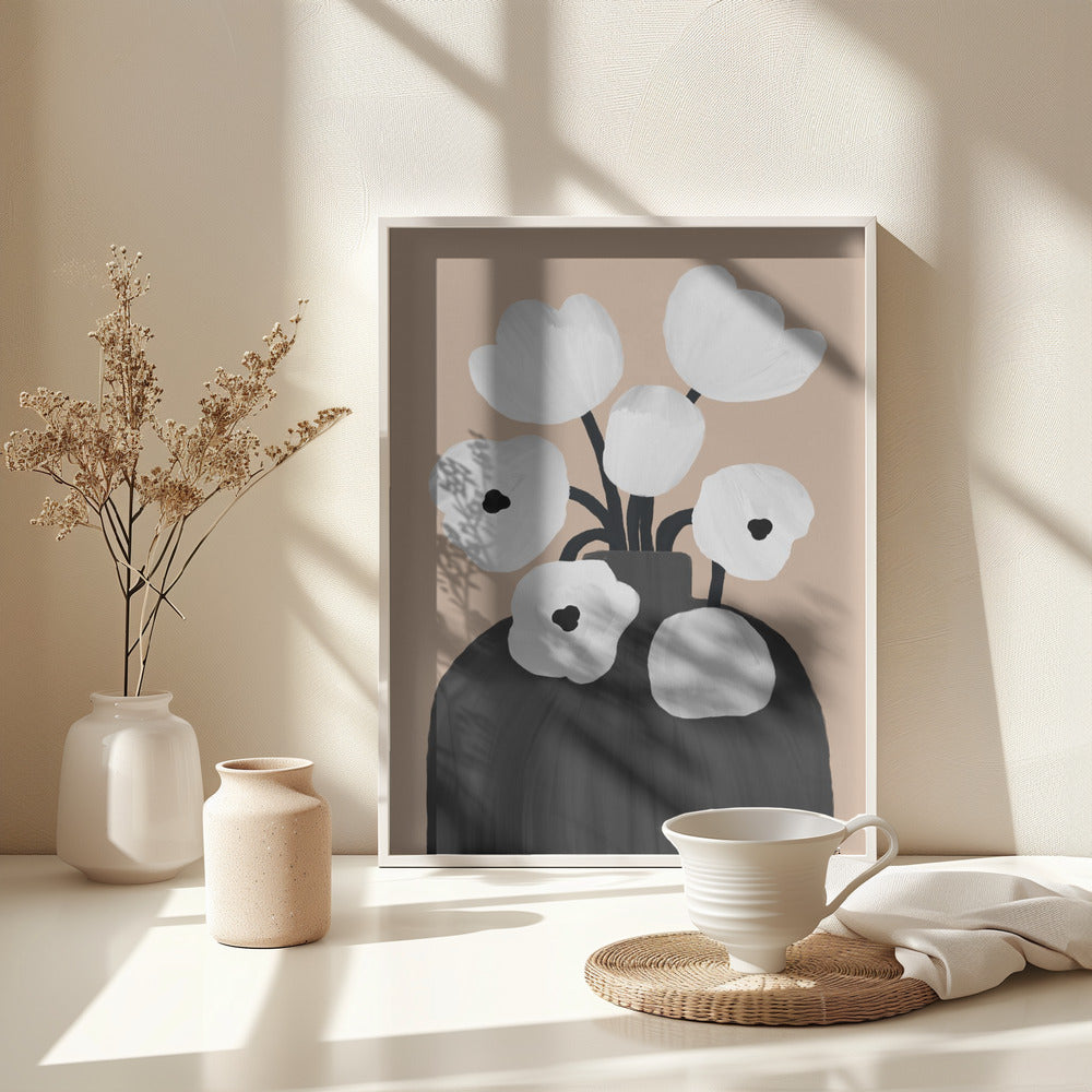 Scandi Botanical III - Poster / Art Print - interiör