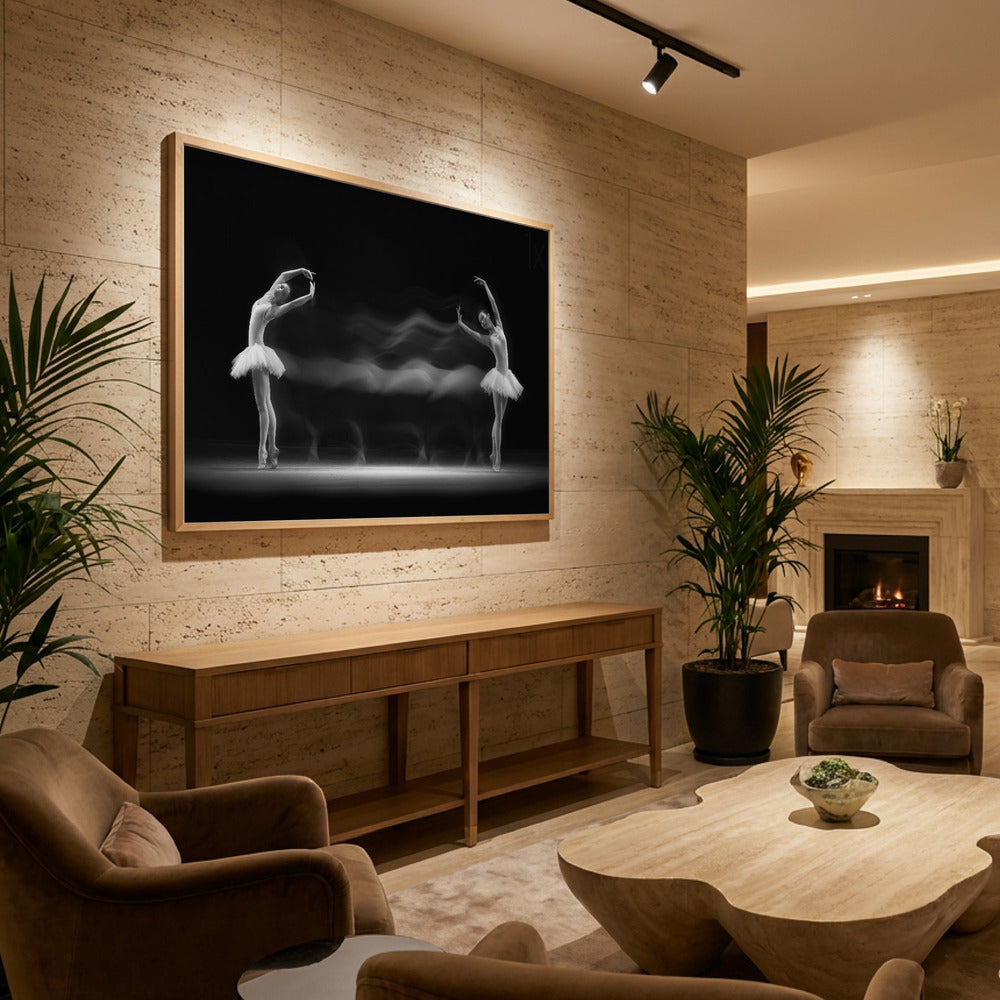 Double Pose - Poster / Art Print - interiör