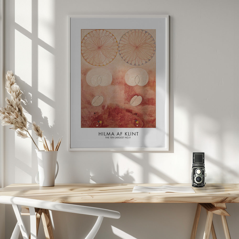 The Ten Largest No.9 Poster - Poster / Art Print - interiör