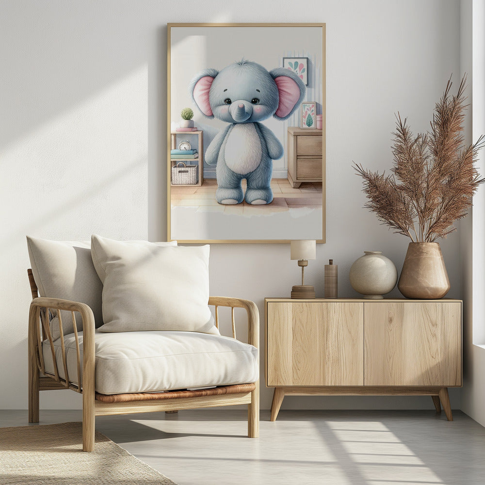 Elephant - Poster / Art Print - interiör