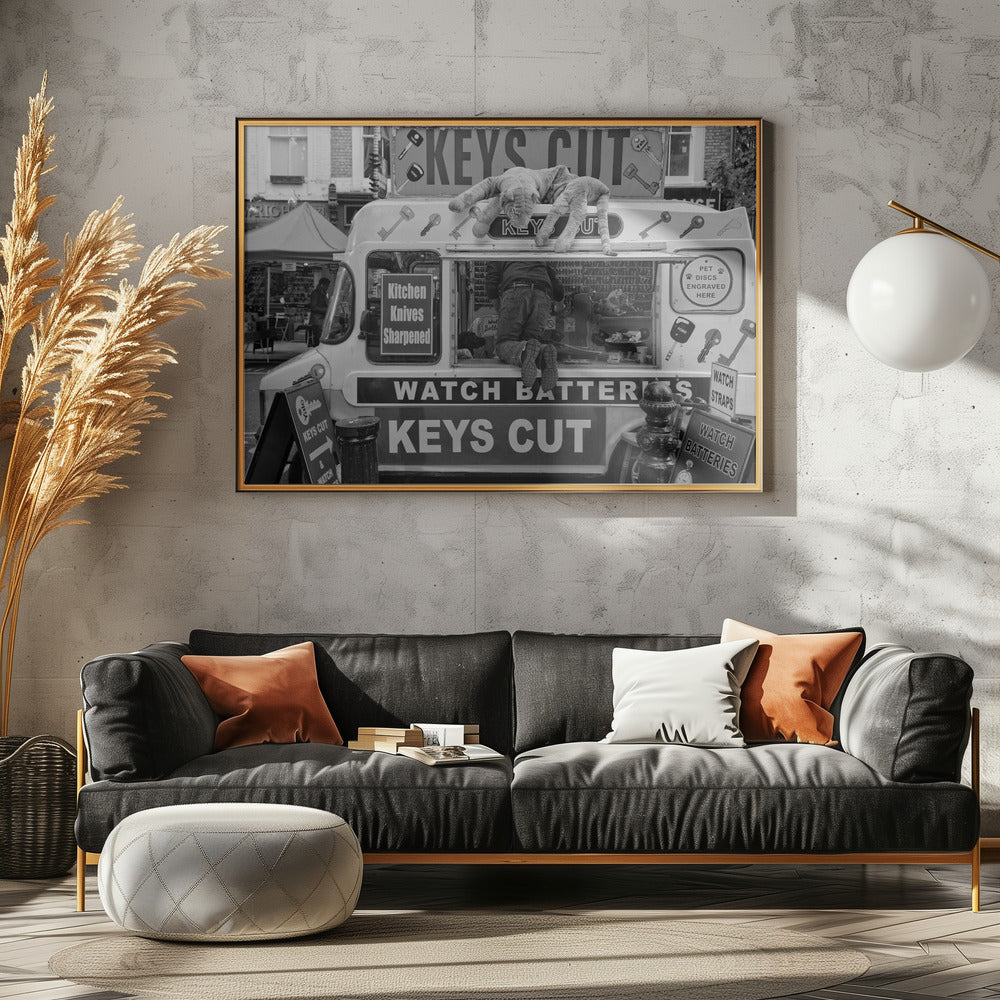 Business as usual - Poster / Art Print - interiör