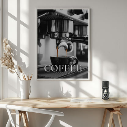 Coffee Maker - Poster / Art Print - interiör