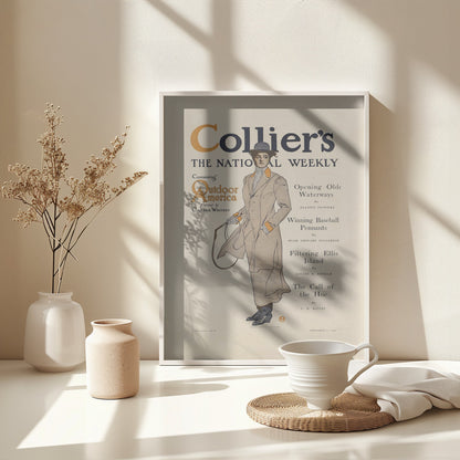 Collier's, the National Weekly, Containing Outdoor America - Poster / Art Print - interiör