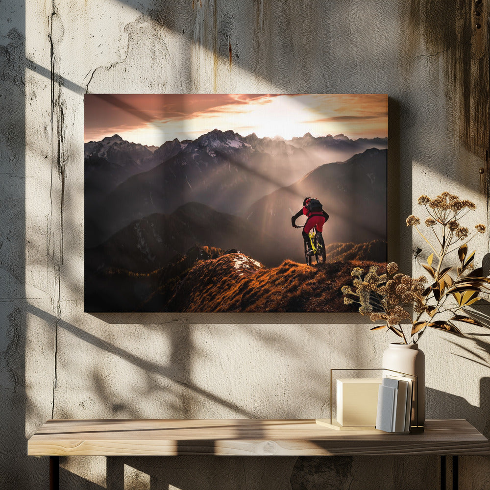 Just ride ... - Poster / Art Print - interiör