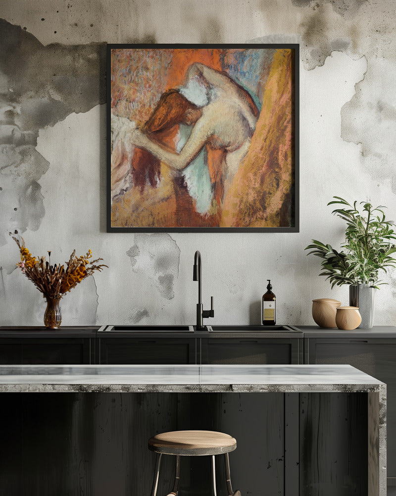 Woman At Her Toilette - Poster / Art Print - interiör