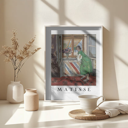 Jeune Fille a La Mauresque 1939 - Poster / Art Print - interiör