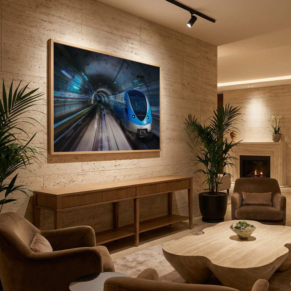 SpeedTrain - Poster / Art Print - interiör
