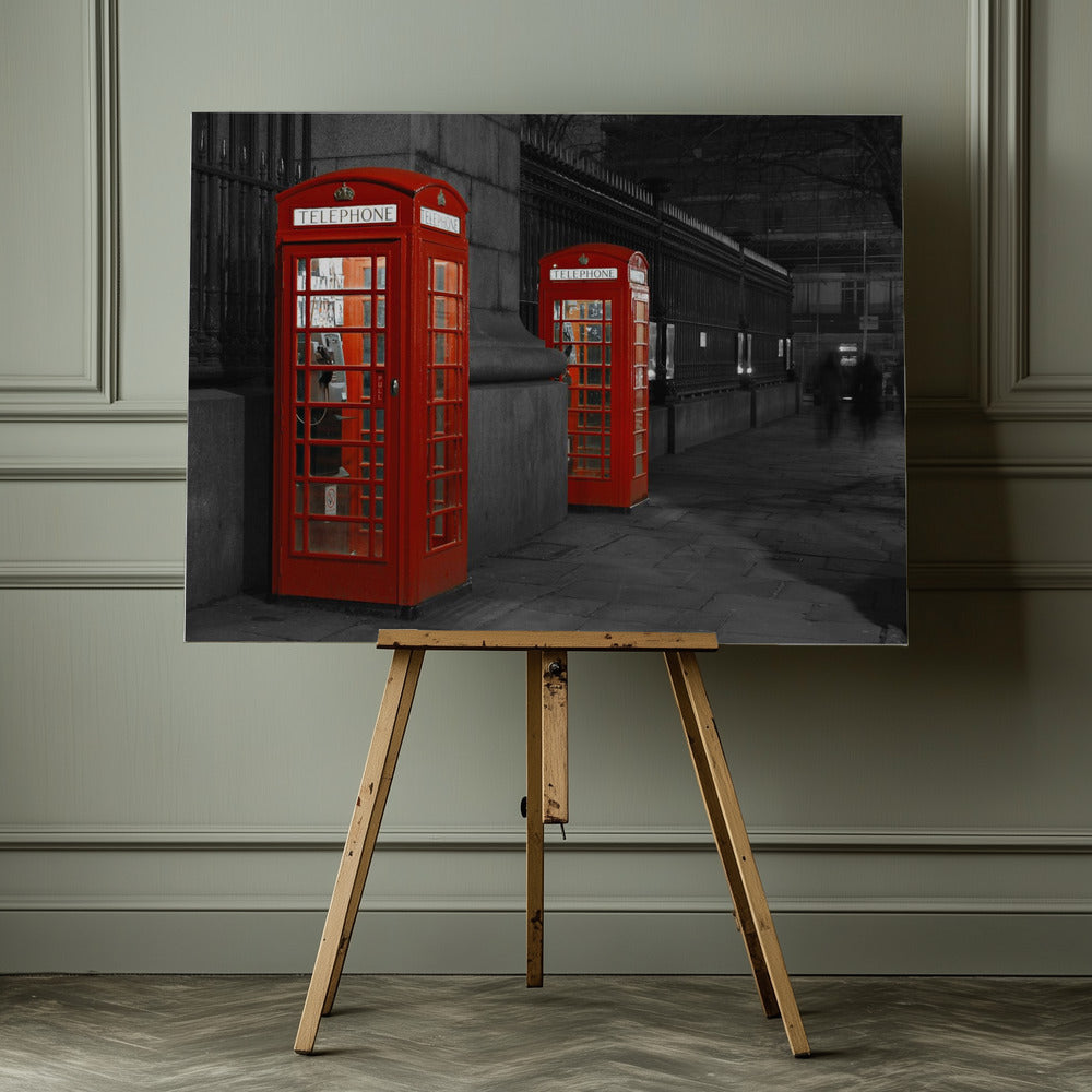 Phone to a Ghost? - Poster / Art Print - interiör