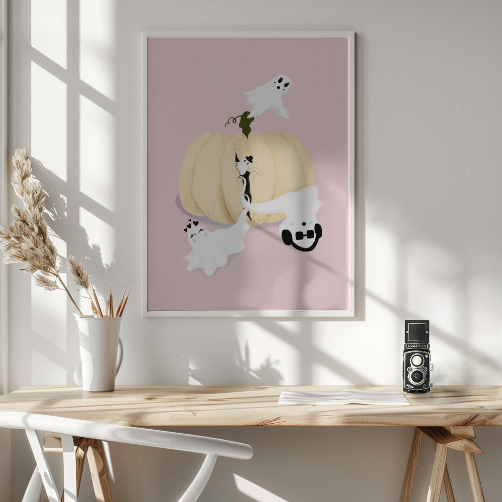 Peekaboo - Poster / Art Print - interiör