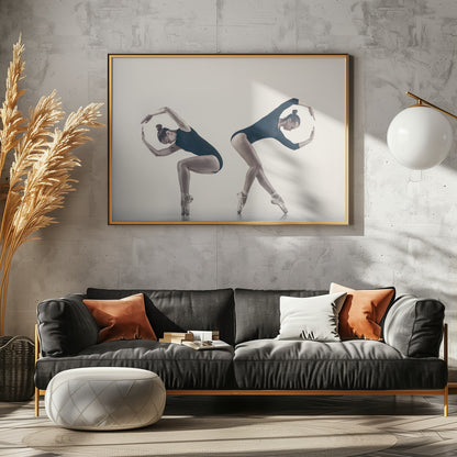 Ballet dancers II - Poster / Art Print - interiör